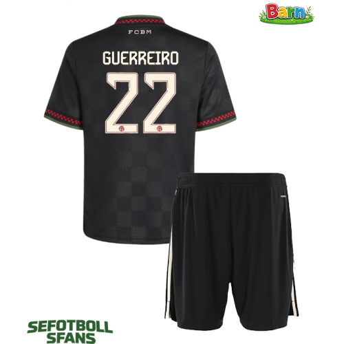 Bayern Munich Raphael Guerreiro #22 Tredjeställ Barn 2025-26 Kortärmad (+ Korta byxor)